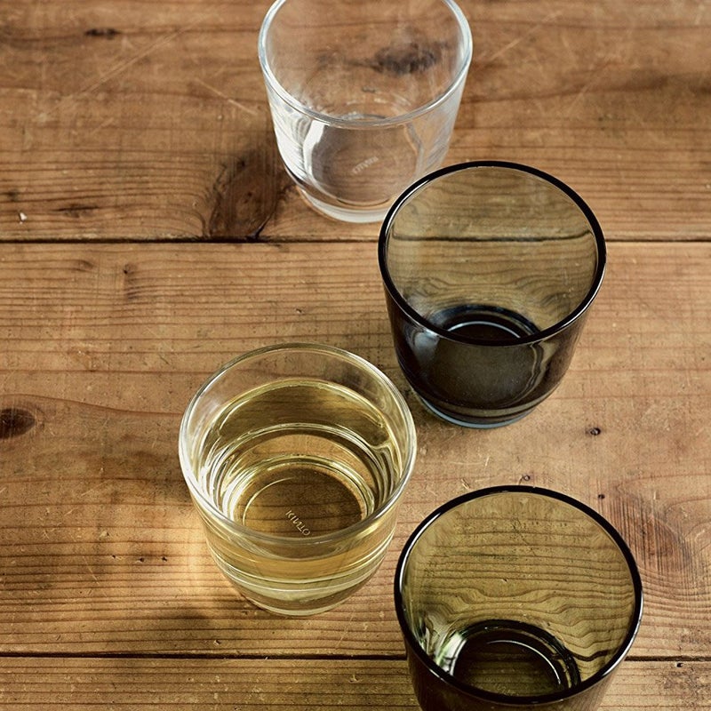 Kinto 26873 HIBI Glass Tumbler, 7.8 fl oz (220 ml), Brown - Image 5